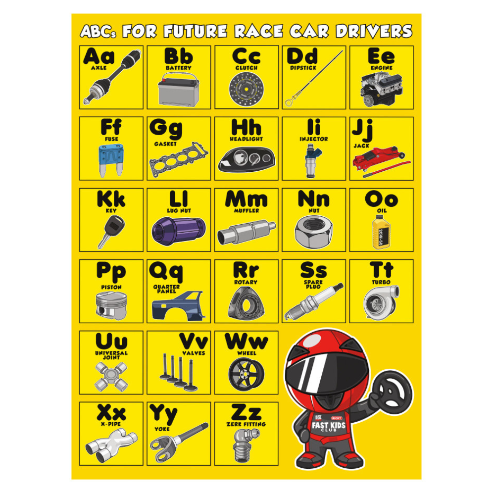 LittleDrivers™ | ABCs Auto Illustrations