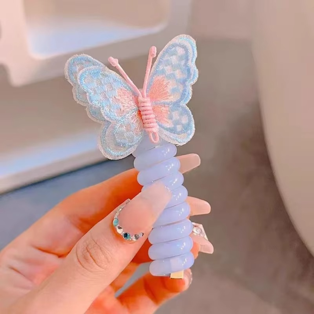 Butterfly Hair Wire Bands