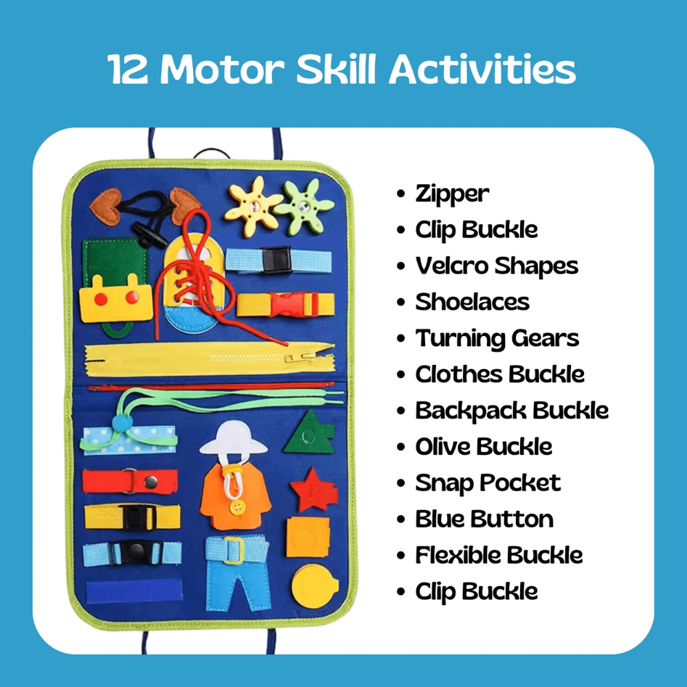 LittleExplorers™ | Montessori Busy Board