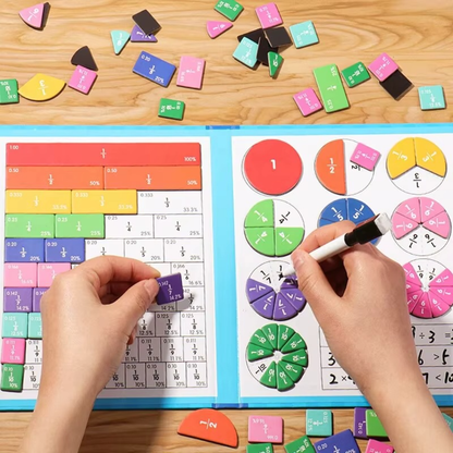 LittleLogic™ | Montessori Fraction Puzzle