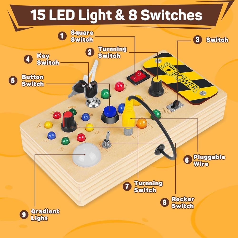 LittleEngineer™ | Montessori Switch Board
