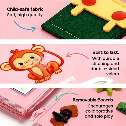 LittleExplorers™ | Montessori Busy Board