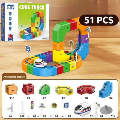 BlockRail™ | Magic Cube Train Track