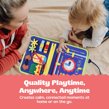 LittleExplorers™ | Montessori Busy Board