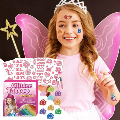 Glitter Tattoo Craft Kit