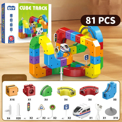 BlockRail™ | Magic Cube Train Track