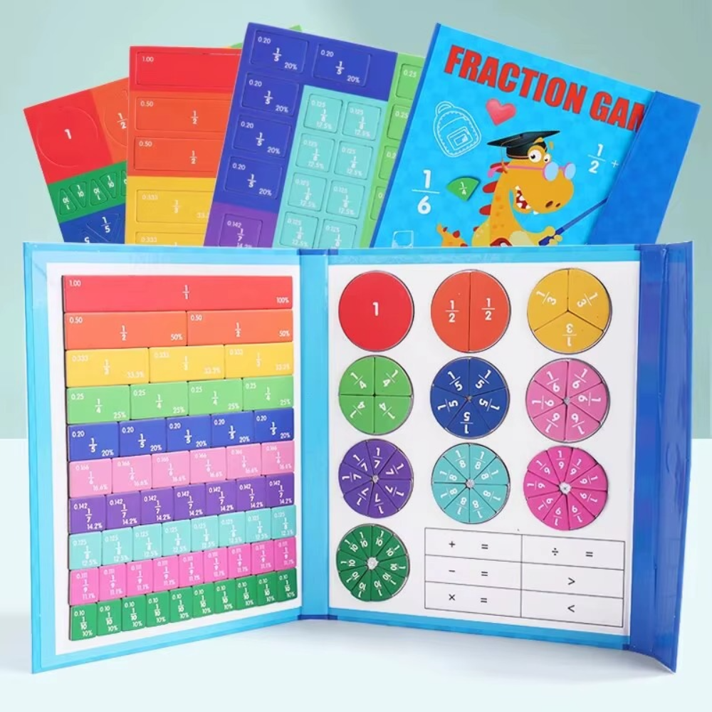 LittleLogic™ | Montessori Fraction Puzzle