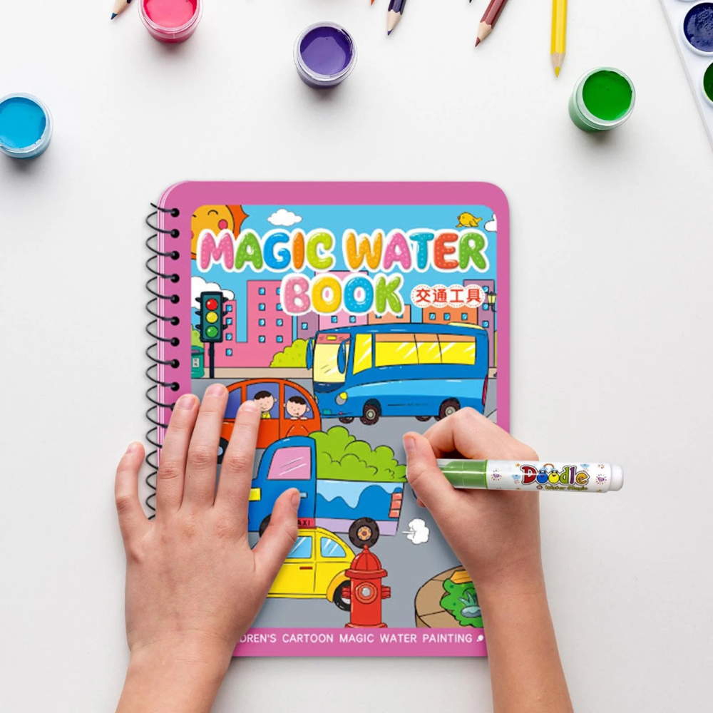 AquaArt™ | Water Coloring Book