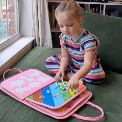 LittleExplorers™ | Montessori Busy Board