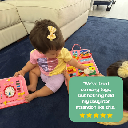 LittleExplorers™ | Montessori Busy Board