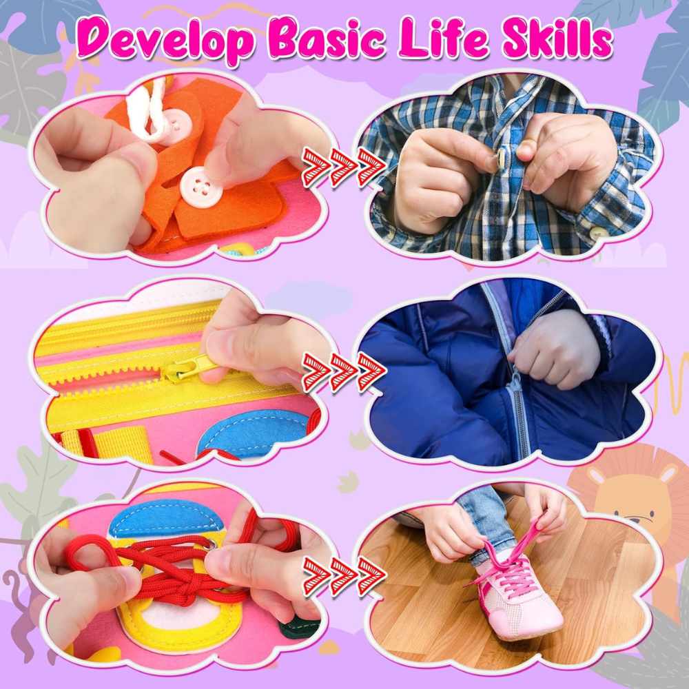 LittleExplorers™ | Montessori Busy Board