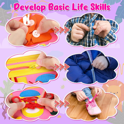 LittleExplorers™ | Montessori Busy Board