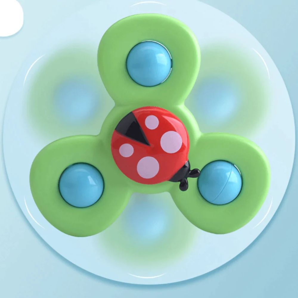 Colorful Insects Spinner Toys (Set of 3)