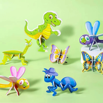 Buildiverse™ | 3D Cartoon Puzzle