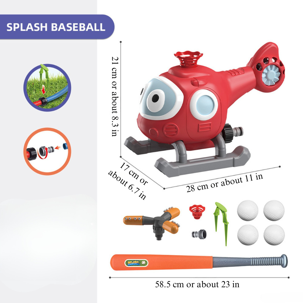 Water Sprinkler Baseball Toy