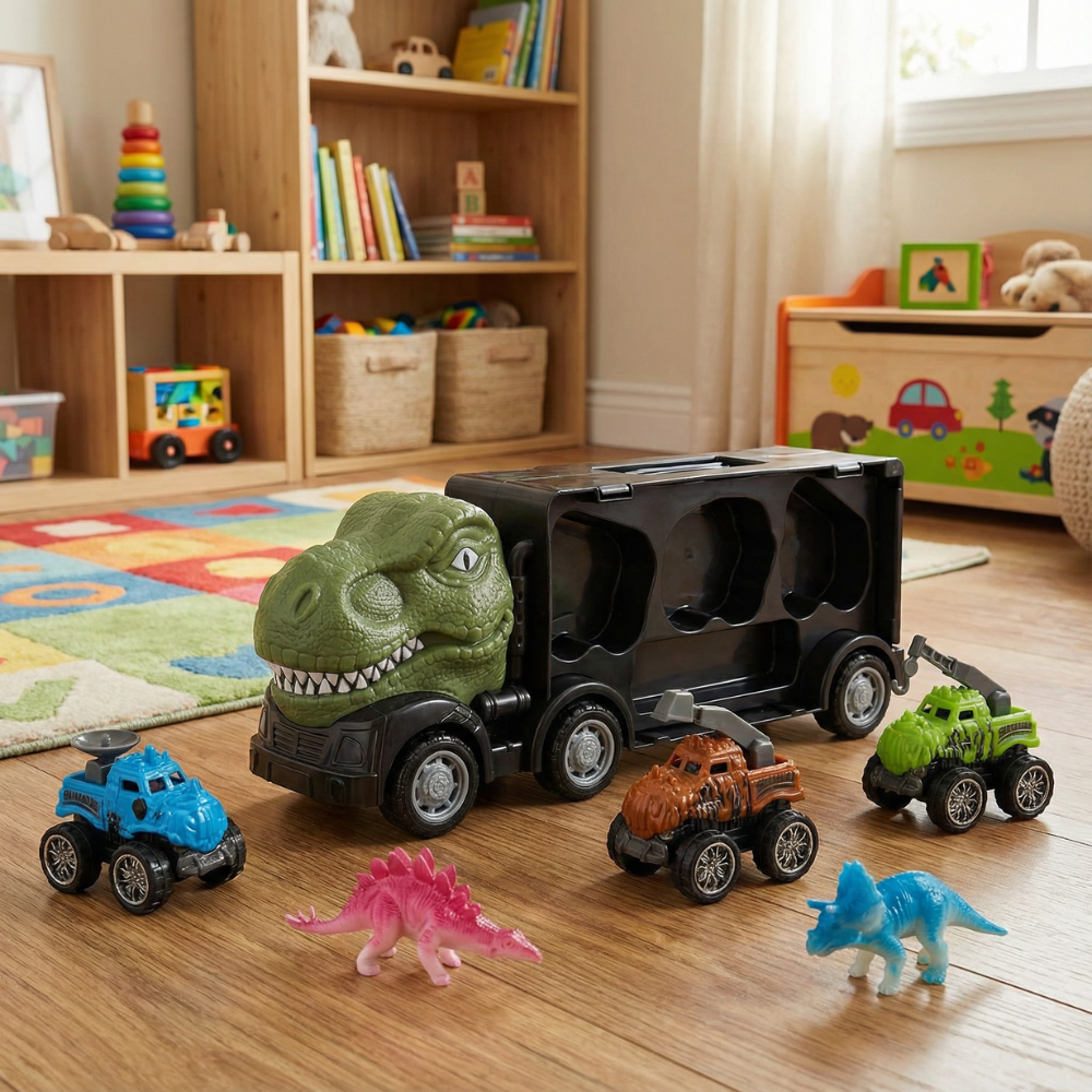 Transporters™ | Dino Carrier Truck Set
