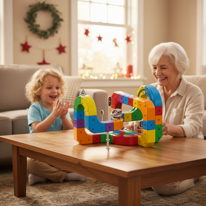 BlockRail™ | Magic Cube Train Track