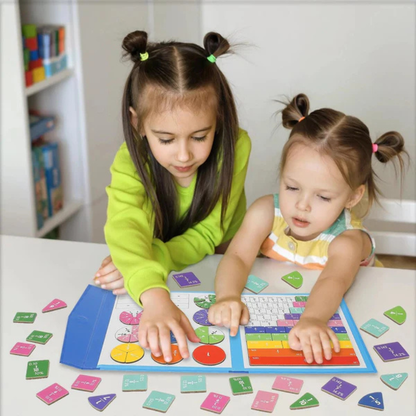 LittleLogic™ | Montessori Fraction Puzzle