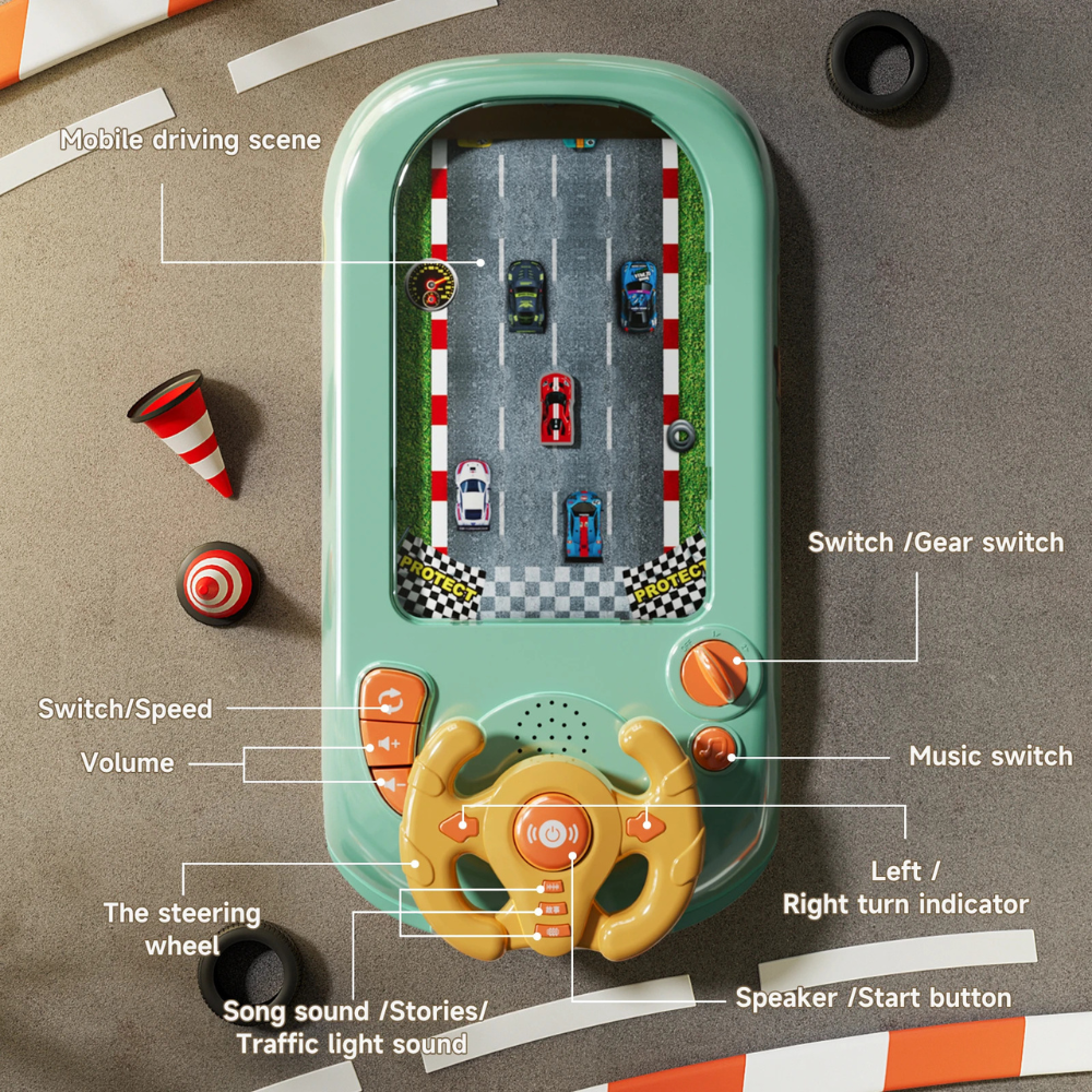 TurboTots™ | Car Race Toy