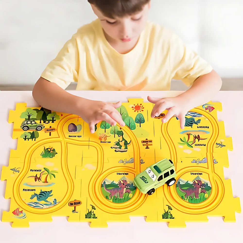Puzzle Track Play Set
