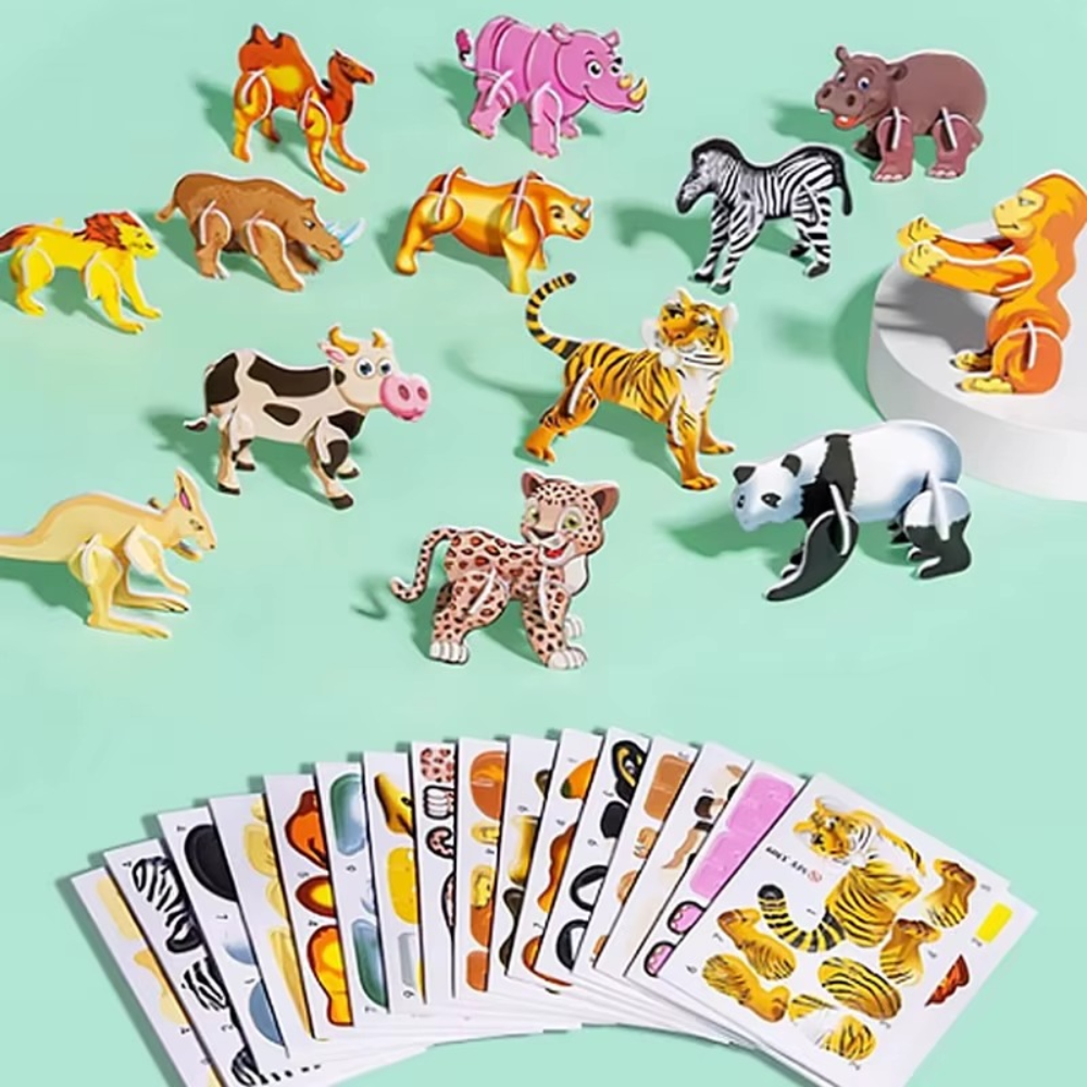 Buildiverse™ | 3D Cartoon Puzzle