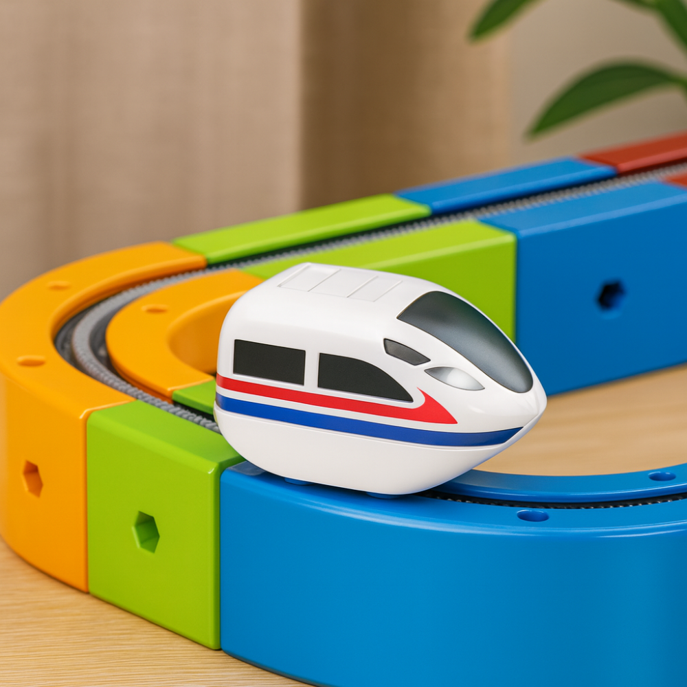BlockRail™ | Magic Cube Train Track