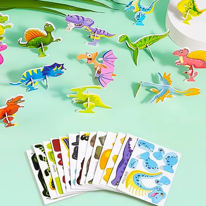Buildiverse™ | 3D Cartoon Puzzle