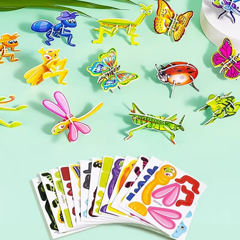 Buildiverse™ | 3D Cartoon Puzzle