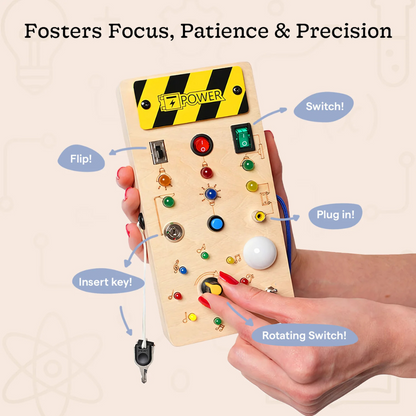 LittleEngineer™ | Montessori Switch Board