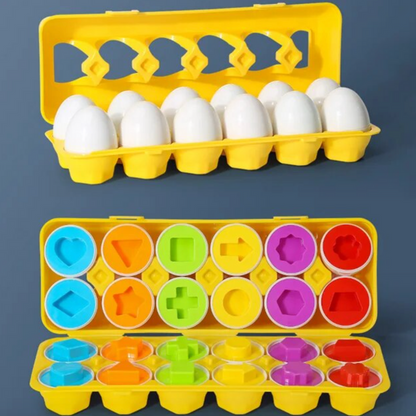 Montessori Geometric Eggs
