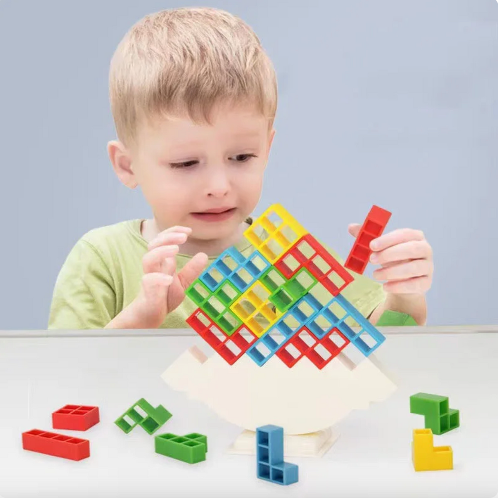 Tetra Tower Stacking Blocks