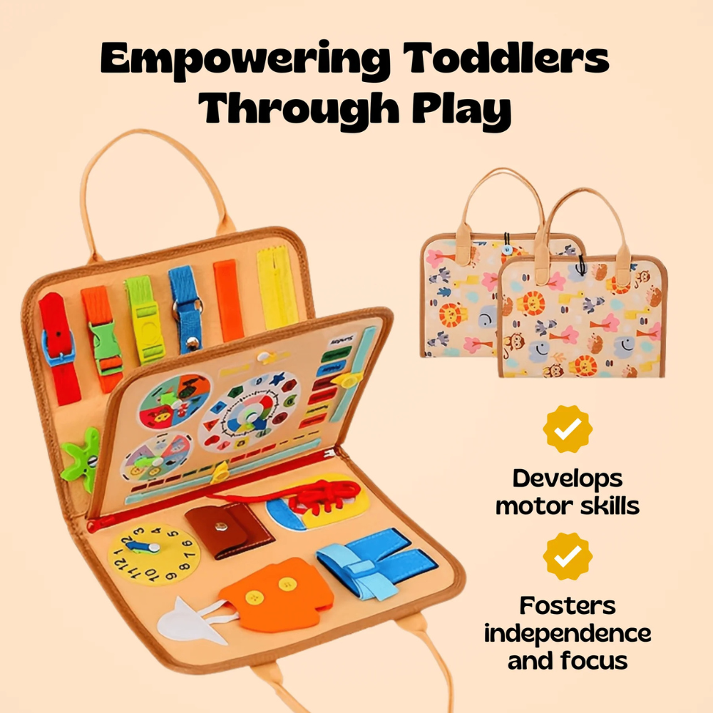 LittleExplorers™ | Montessori Busy Board