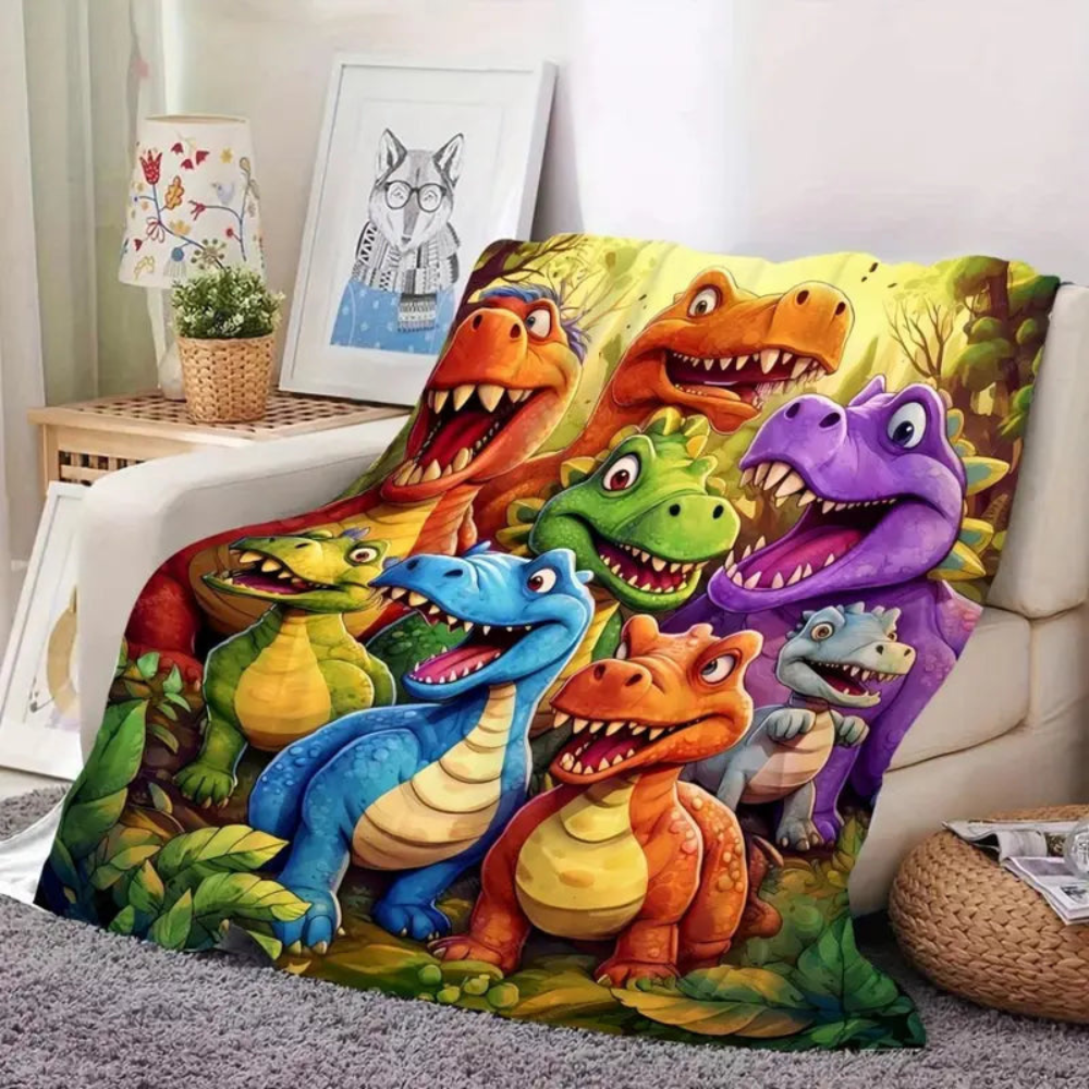 DinoSnuggle™ | Dinosaur Blanket
