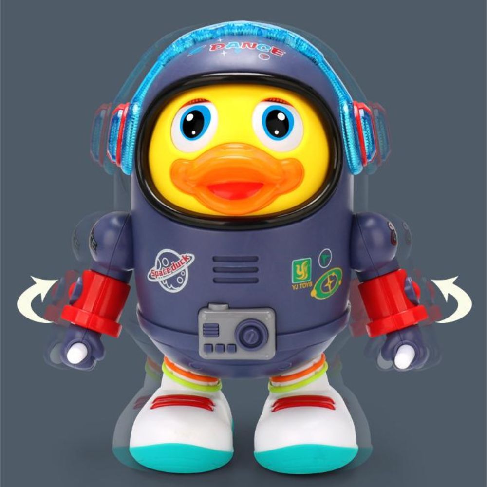 Dancing Astronaut Duck Toy