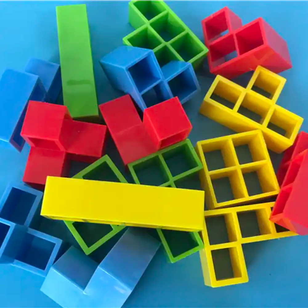 Tetra Tower Stacking Blocks