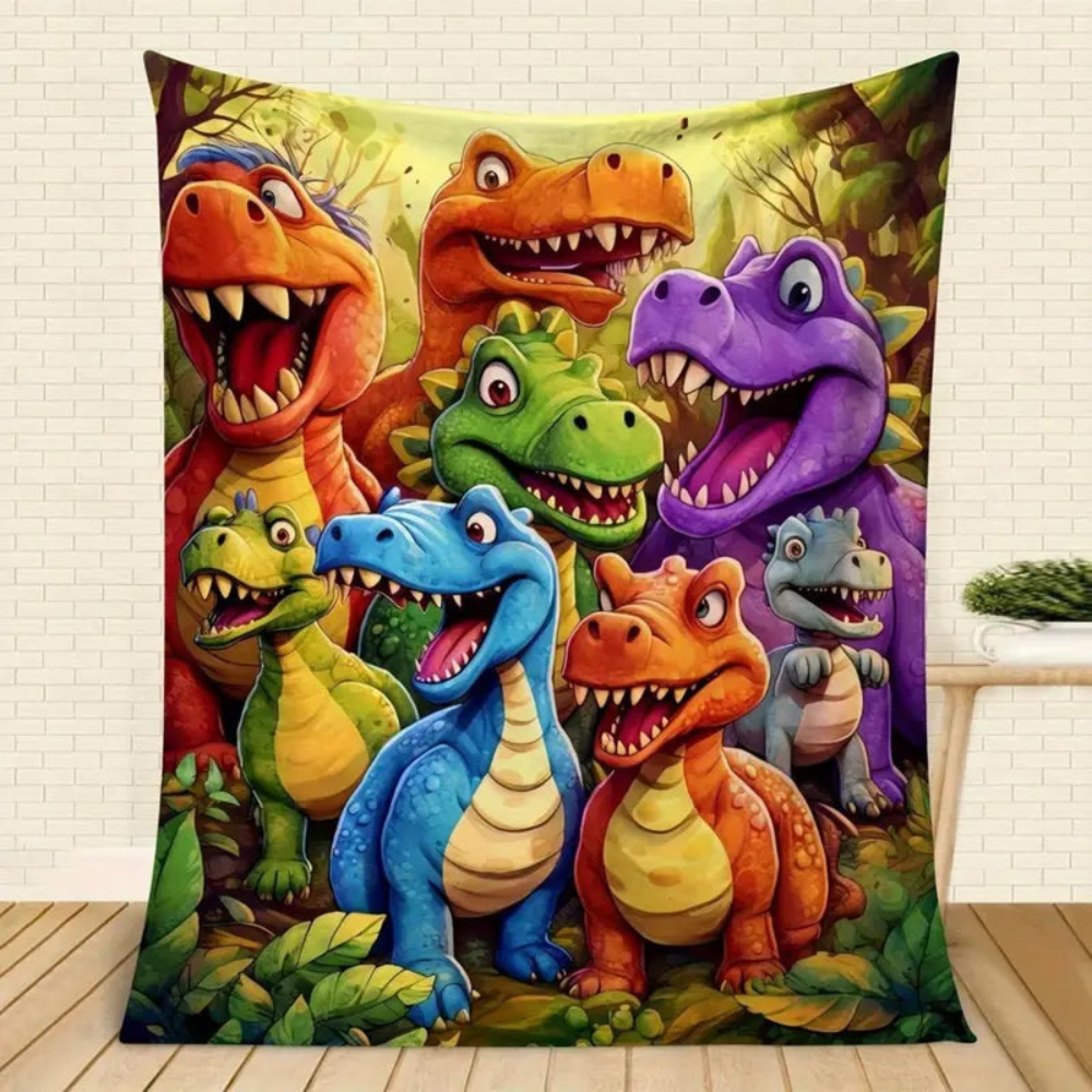 DinoSnuggle™ | Dinosaur Blanket