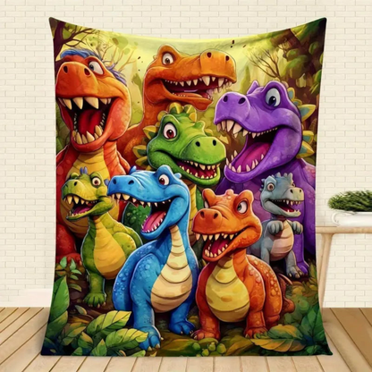 DinoSnuggle™ | Dinosaur Blanket