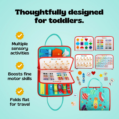 LittleExplorers™ | Montessori Busy Board