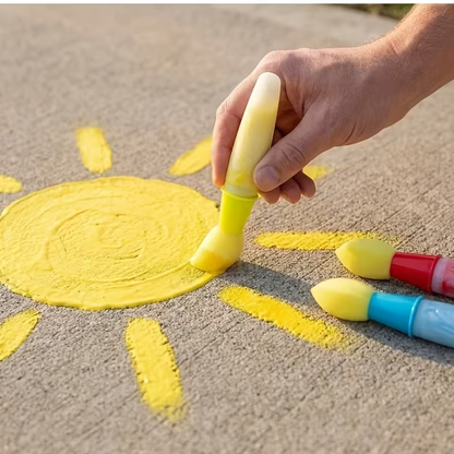 ArtPath™ | Sidewalk Chalk Paint Brush Set