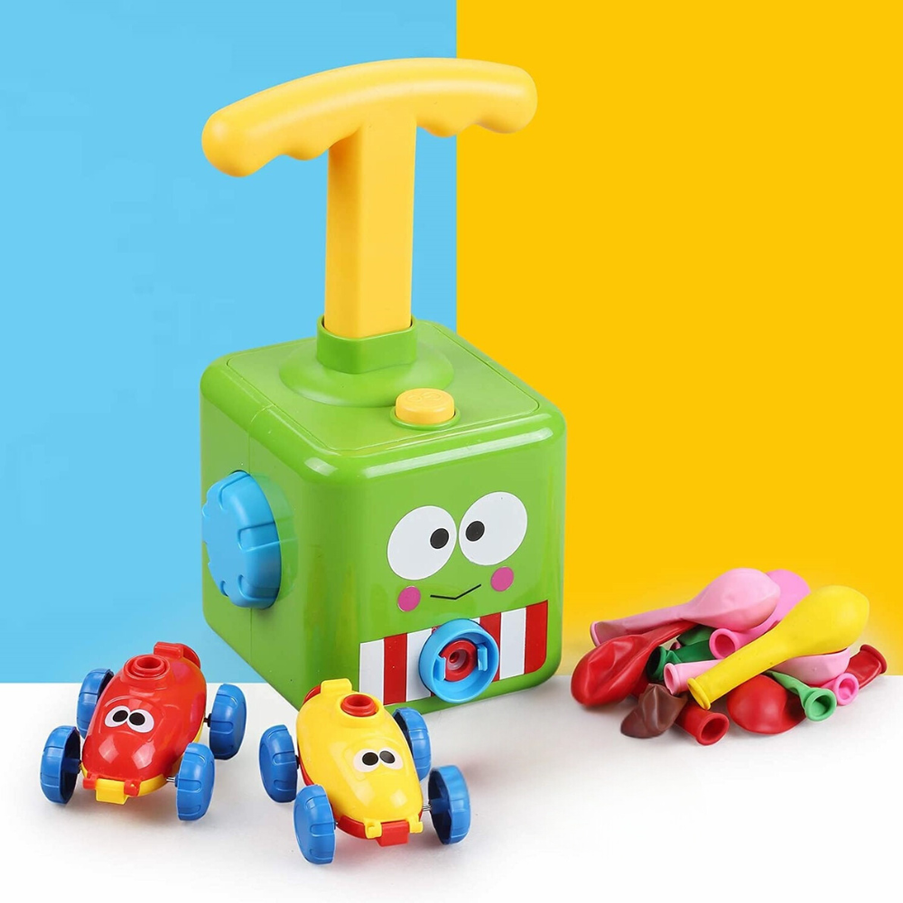 Blow Balloon Toy Car