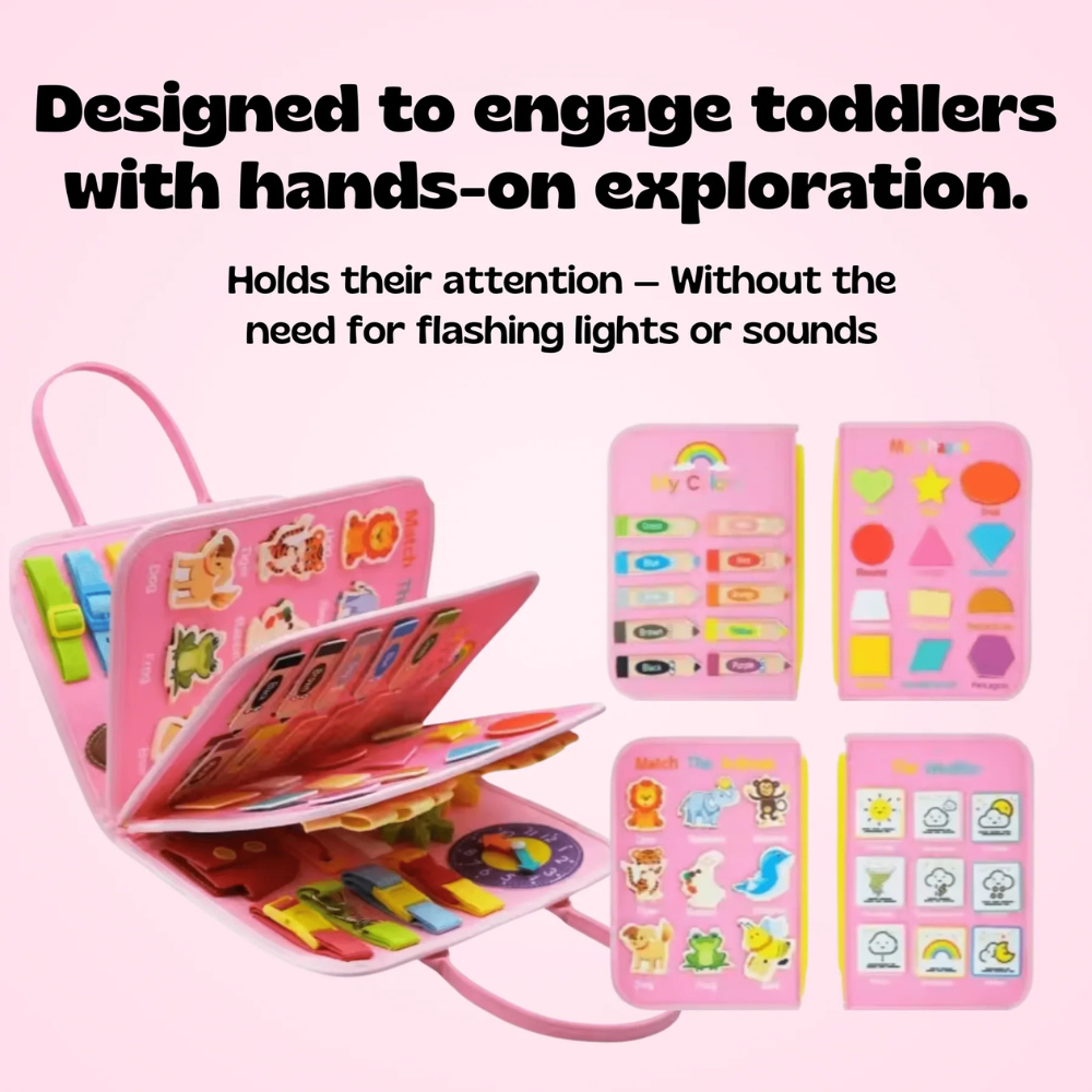 LittleExplorers™ | Montessori Busy Board
