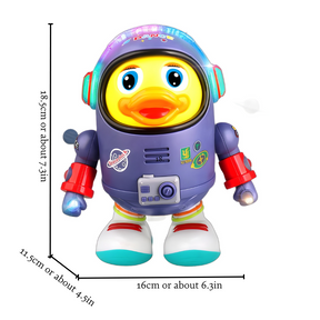 Dancing Astronaut Duck Toy