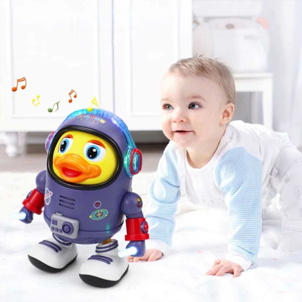 Dancing Astronaut Duck Toy