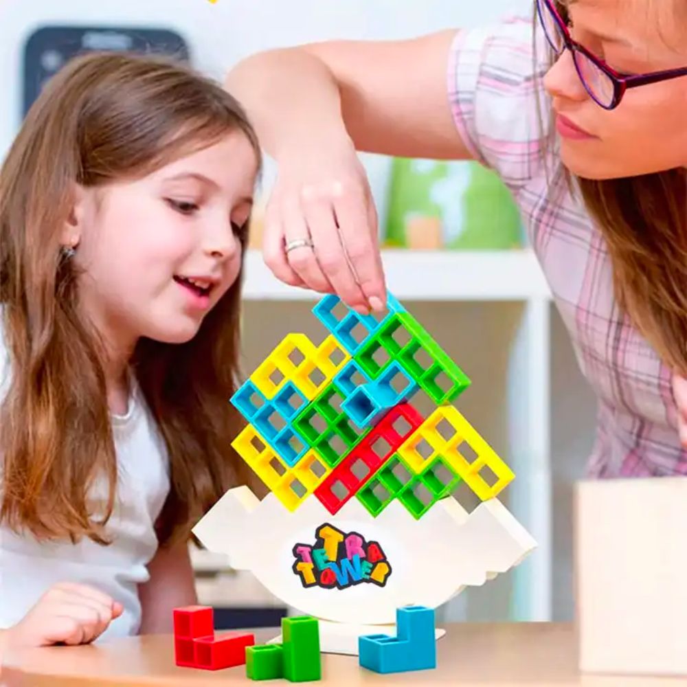 Tetra Tower Stacking Blocks