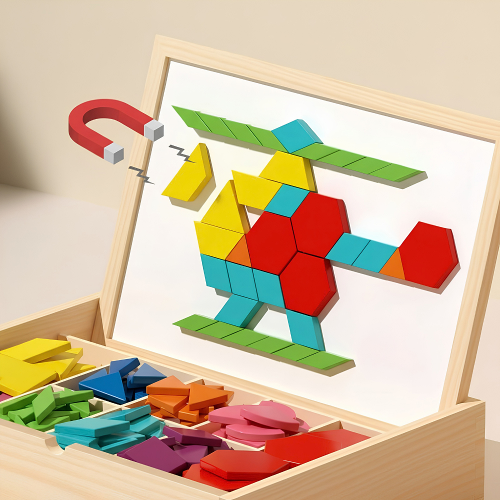 BrainBlox™ | Magnetic Block Puzzle Set