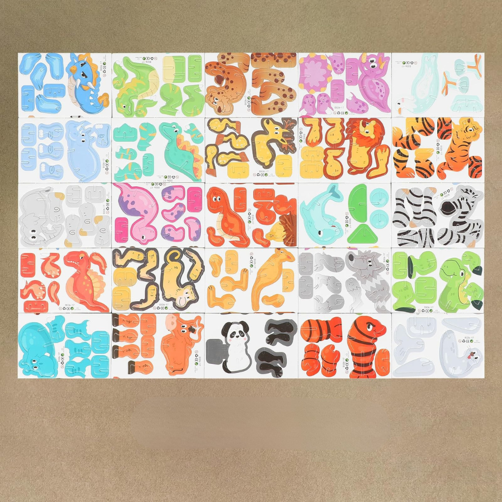Buildiverse™ | 3D Cartoon Puzzle